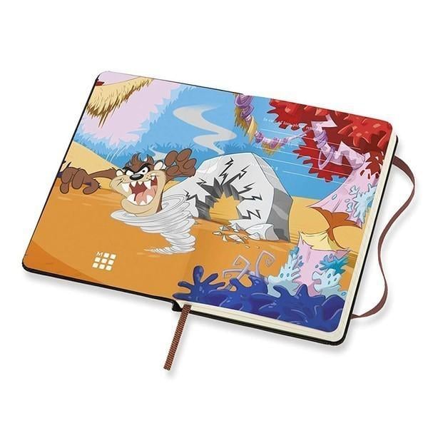 Блокнот Moleskine Looney Tunes Тасманський Диявол маленький Чорний (LELTMM710TZ) - фото 3