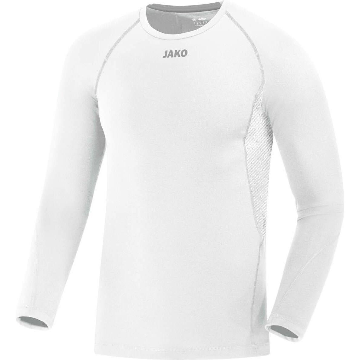 Термобелье футболка с длинным рукавом Jako COMPRESSION 2.0 XL Белый (6451-00)