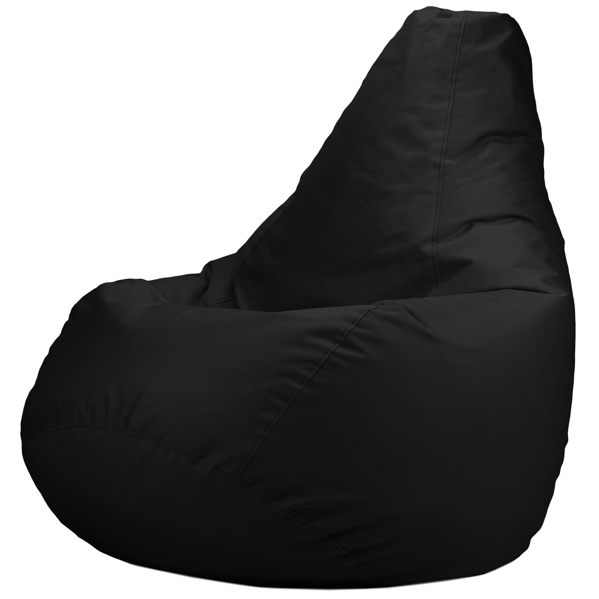 Кресло-мешок Студия Комфорта Груша оксфорд флекс 120х85 см Черный (901220) - фото 1 Кресло-мешок Студия Комфорта Груша оксфорд флекс 120х85 см Черный (901220) - фото 1