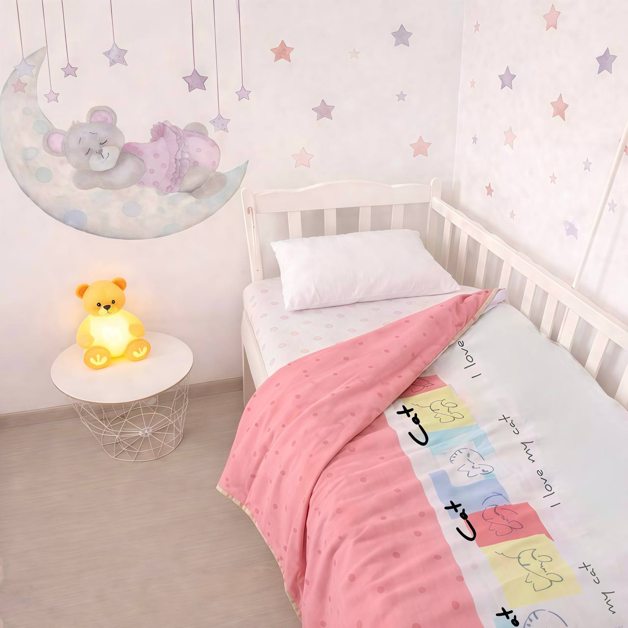 Пододеяло из бязи I love my cat детское 110х140 см (G-2702ILMC/x110p)