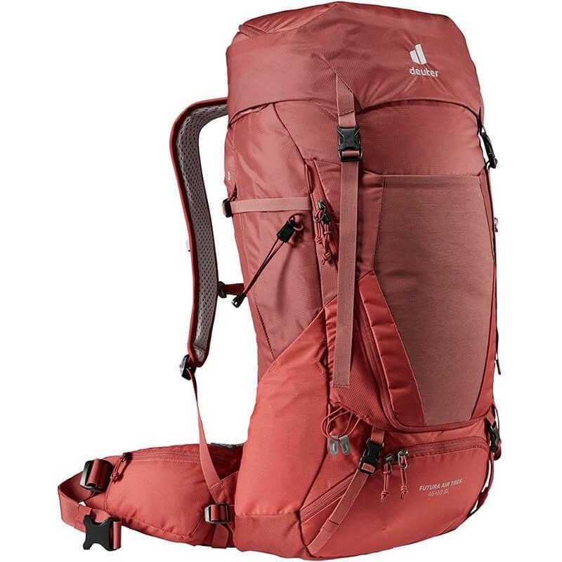 Рюкзак туристический Deuter Futura Air Trek 45+10 л Redwood/Lava (3402021 5574)