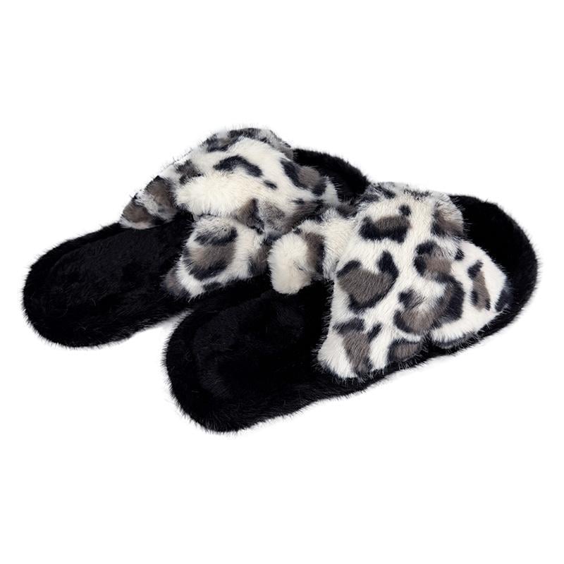 Кімнатні тапочки жіночі пухнасті 80142-2 p. 38-39 24,5-25 см Білий - фото 4 Кімнатні тапочки жіночі пухнасті 80142-2 p. 38-39 24,5-25 см Білий - фото 4