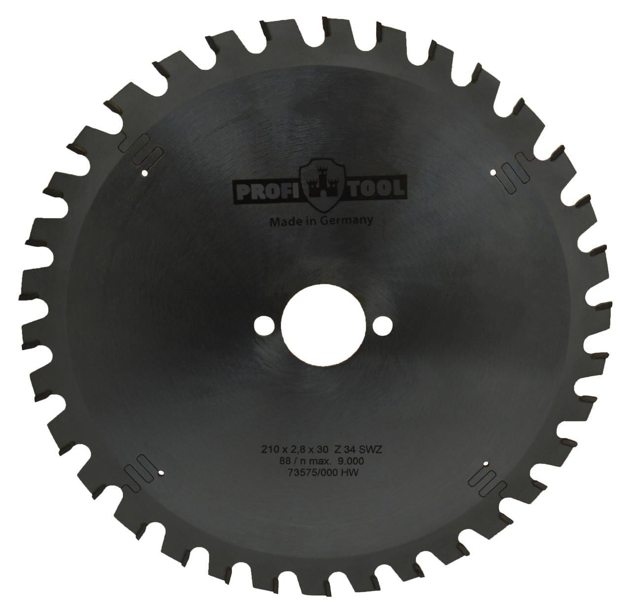 Диск пиляльний PROFITOOL Z 34 S-WZ 210х2,8х1,8х30 мм (2121005)