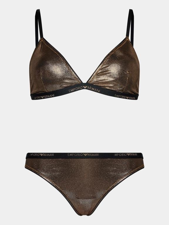 Комплект женского белья Emporio Armani М Медный (3F232-164791чор)