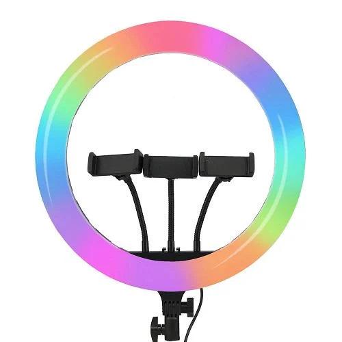 Лампа кольцевая Ring Light RGB LED USB MJ36-36 см