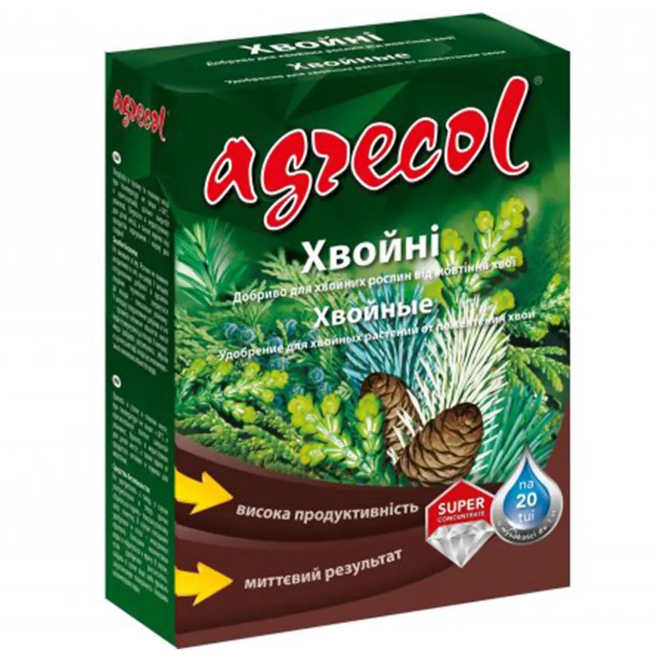 Добриво Agrecol для хвойних від пожовтіння хвої 250 г