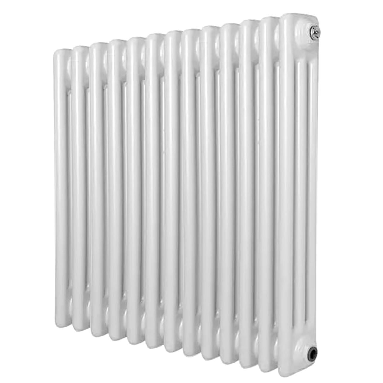 Горизонтальный дизайнерский радиатор отопления ARTTIDESIGN Bari II G 13/600/605 белый матовый