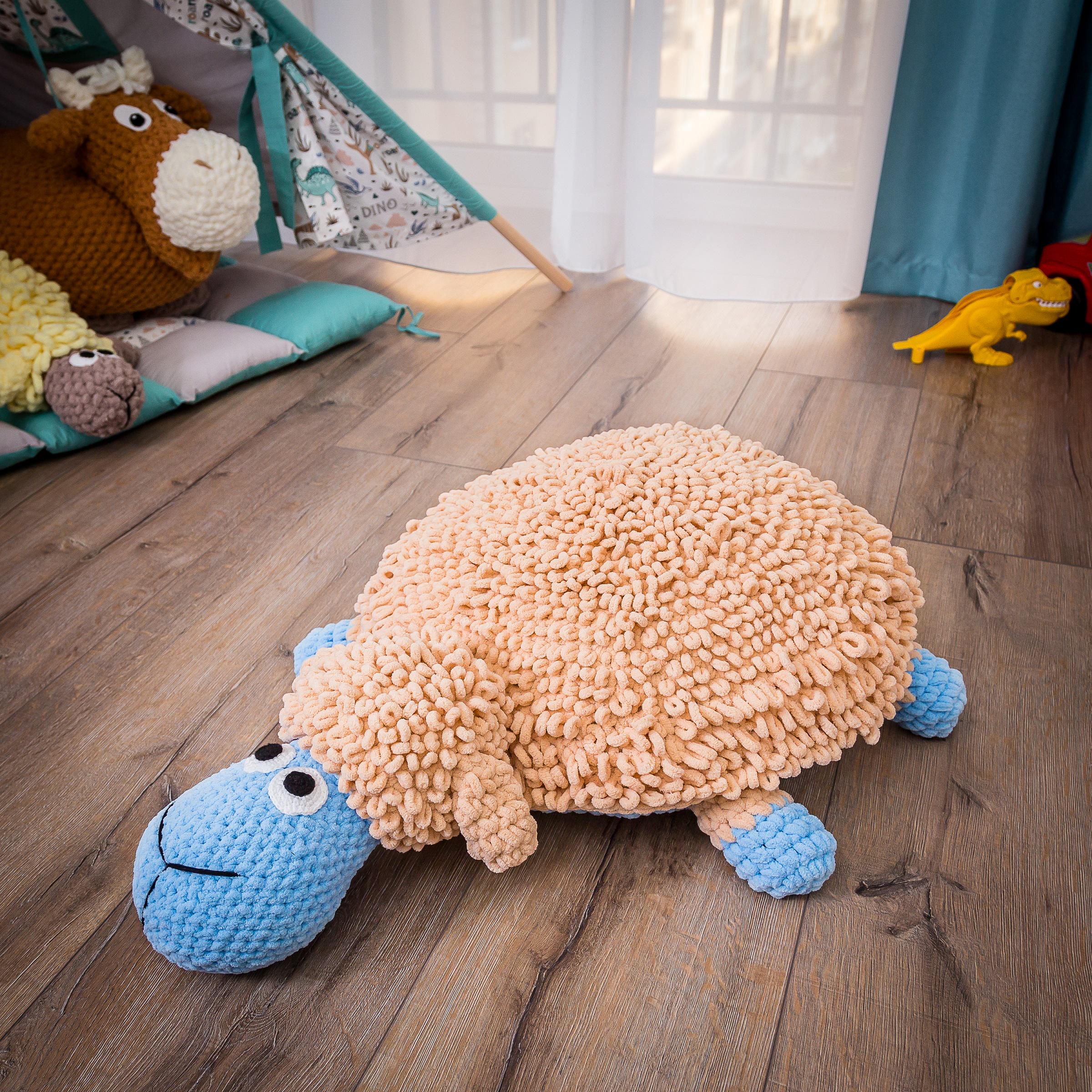 Подушка-пуф Баранчик Свен 50x70x21 см Brown - фото 4