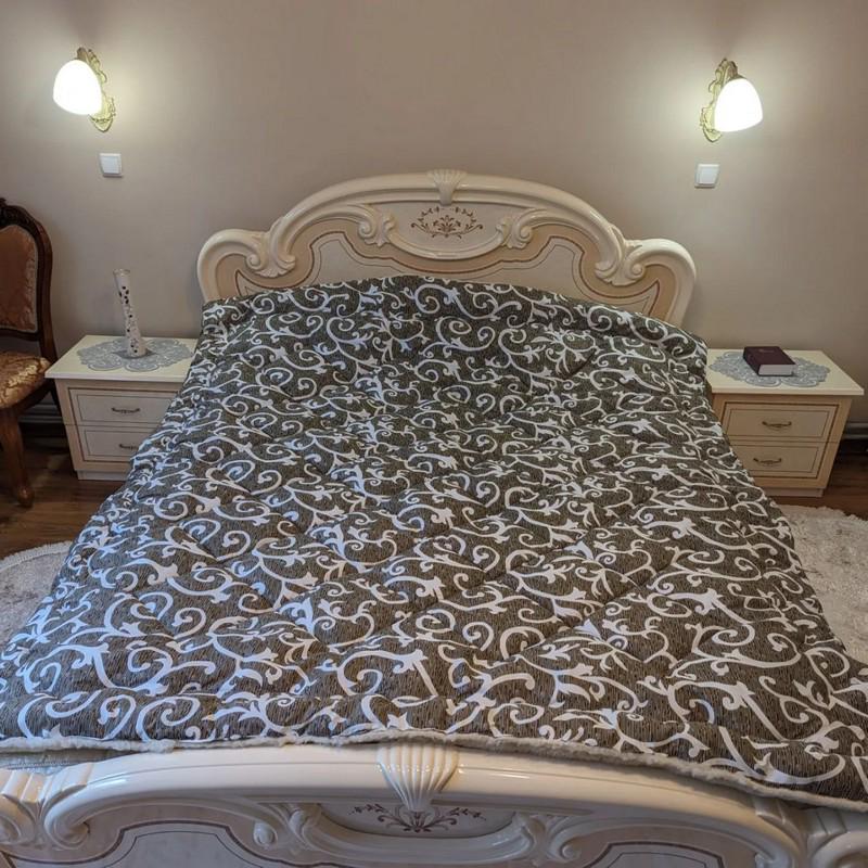 Одеяло из овчины 200x220 см (КО 01-14) - фото 3 Одеяло из овчины 200x220 см (КО 01-14) - фото 3