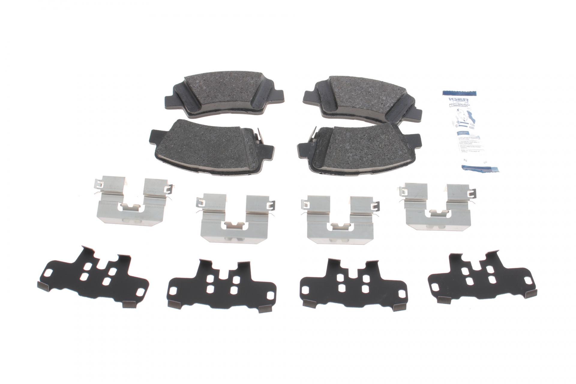 Колодки тормозные задние Hyundai Accent 18-/Elantra/Tucson/ix35/Kia Sportage/Soul 15-/Rio 17-182036-203 ICER