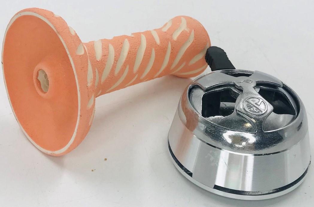Чаша для кальяна 2x2hookah MonoPink + калауд (482001933)