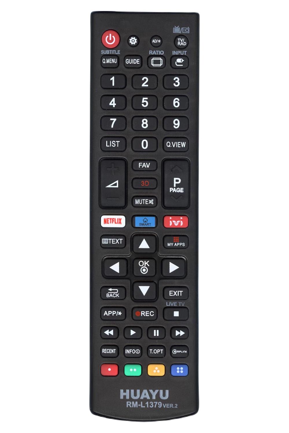 Универсальный пульт для телевизора LG RM-L1379 (1976)