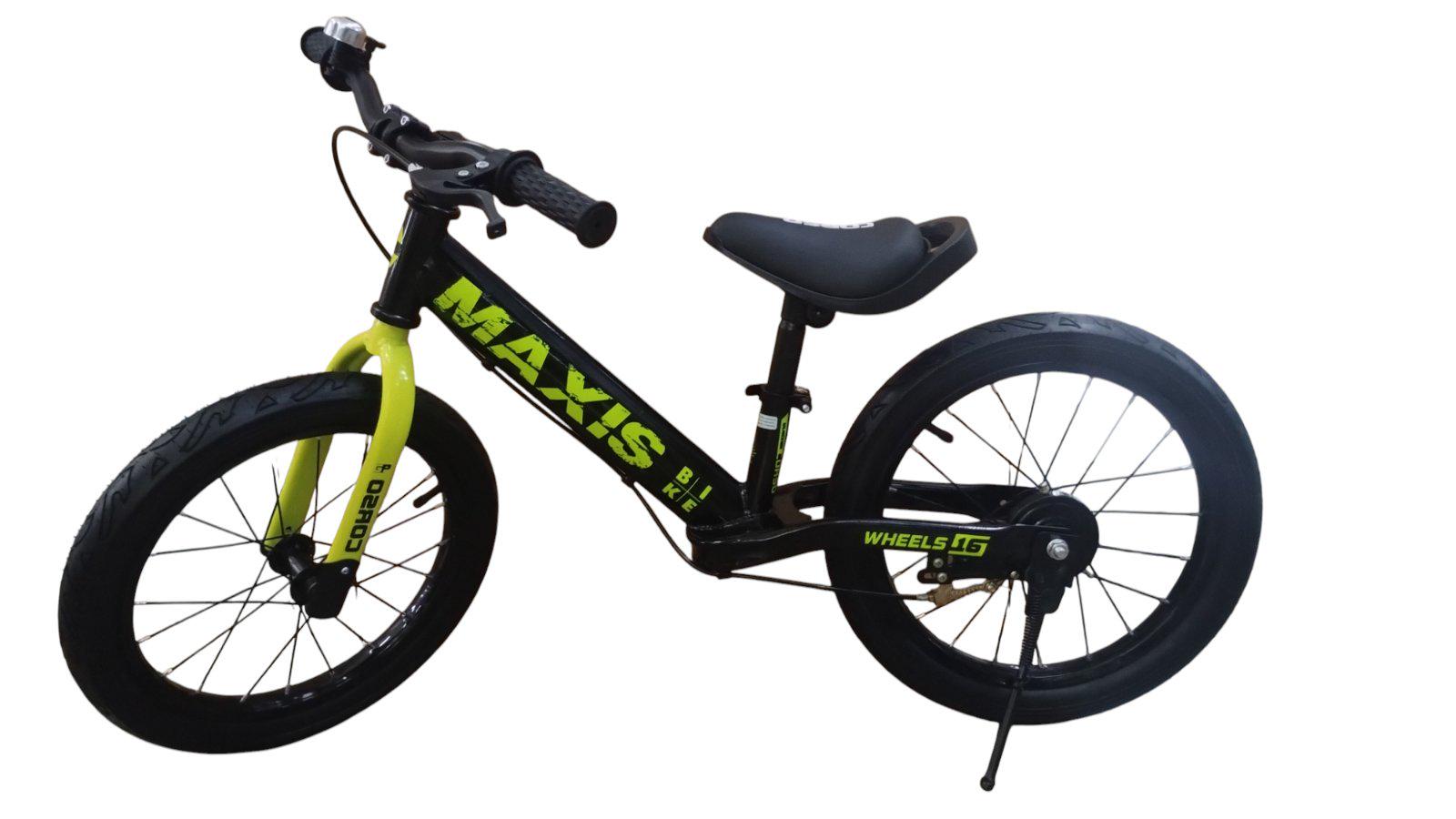 Біговел Corso 16" MX-71065 Maxis Чорний/Салатовий (6936116100309)