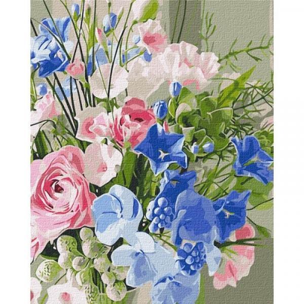 Набор для росписи по номерам Идейка Эстетический букет 40х50 см (КНО2969-mt)