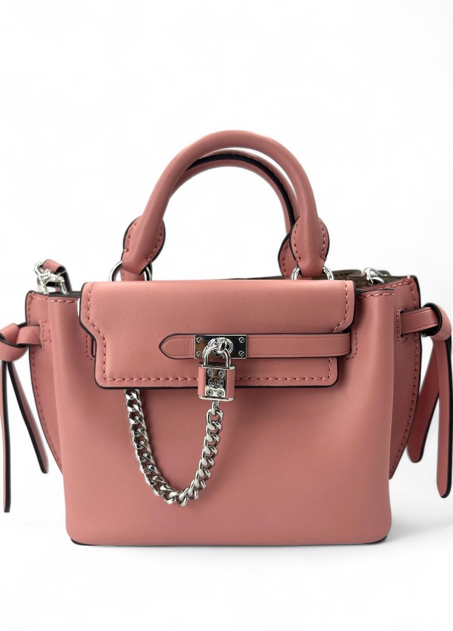 Жіноча сумка Michael Kors Hamilton Legacy 32S3S9HCOL Primrose XS Belted XBody Leather Рожево-пудровий (2767359613)