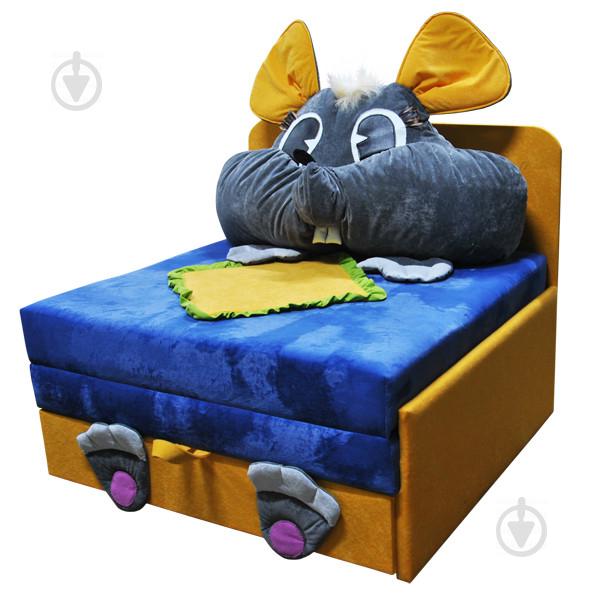 Детский диванчик малютка Ribeka Мышка Голубой (24M09)