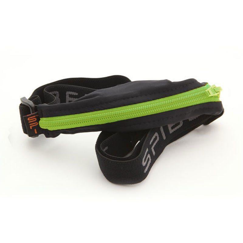 Поясная сумка SPIbelt Large Pocket 7BL-A001-009 Black Fabric/Lime Zipper - фото 1