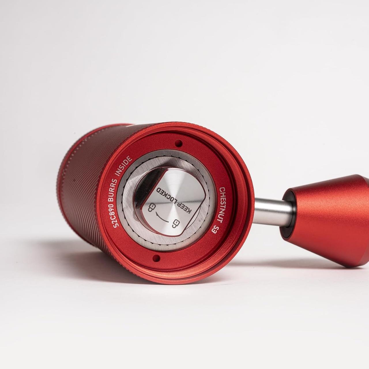 Кофемолка ручная Timemore Chestnut S3 Festival Red (S2C890) - фото 2