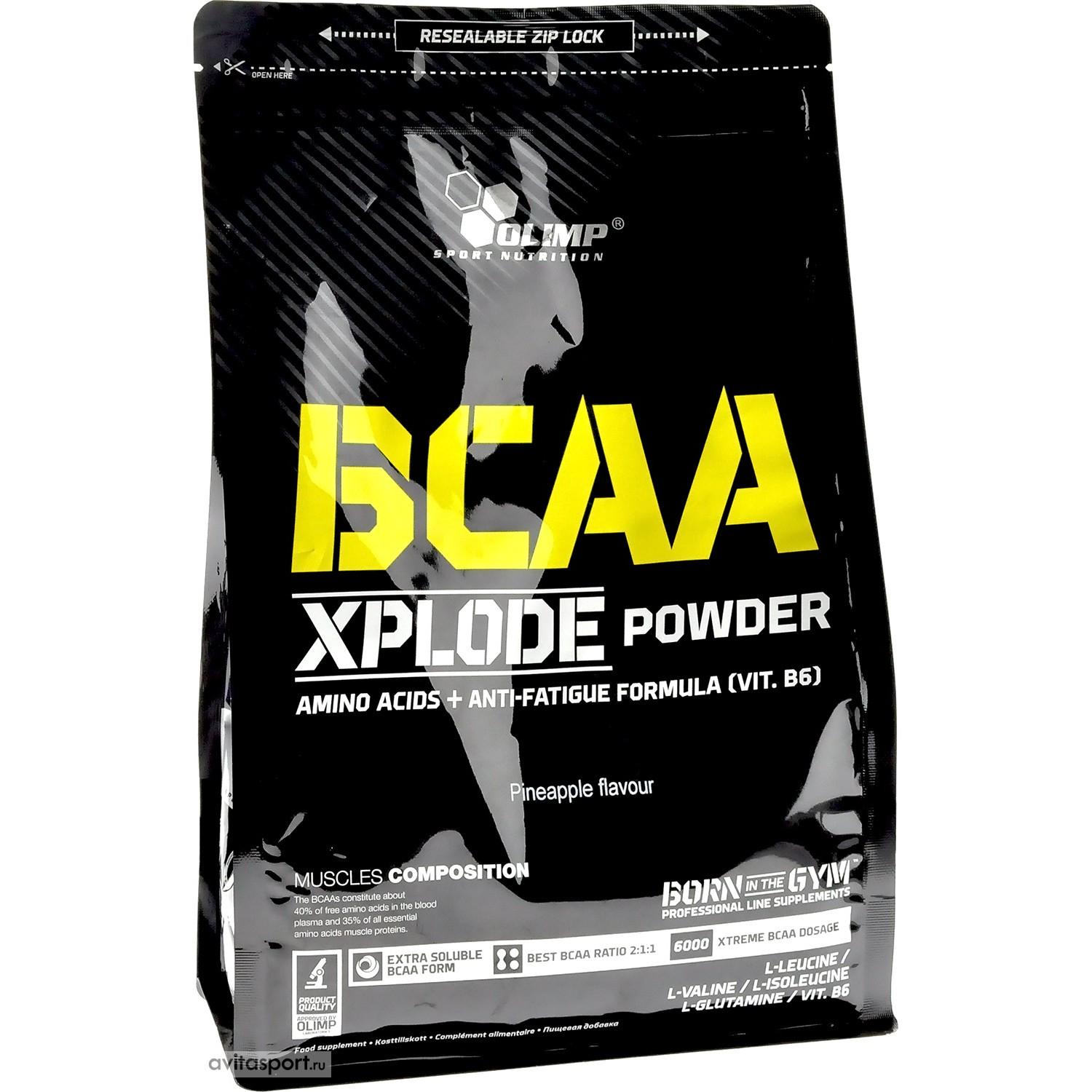 Аминокислоты Olimp BCAA Xplode Orange 1000 g