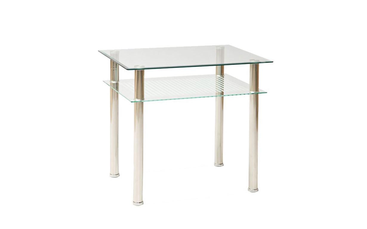 Стіл обідній Signal Pixel 80х60 Прозорий