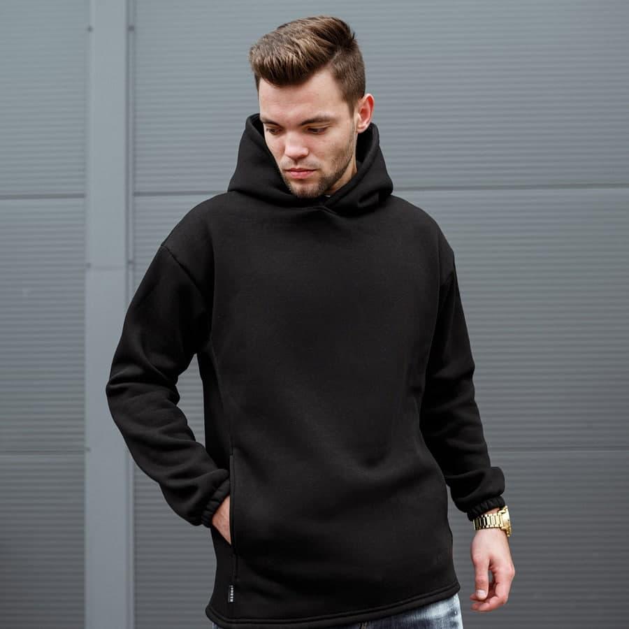 Худи South Mamba oversize fleece L Black - фото 1