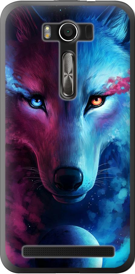 Чехол на Asus ZenFone 2 Laser ZE500KL Арт-волк (3999u-113-42517)