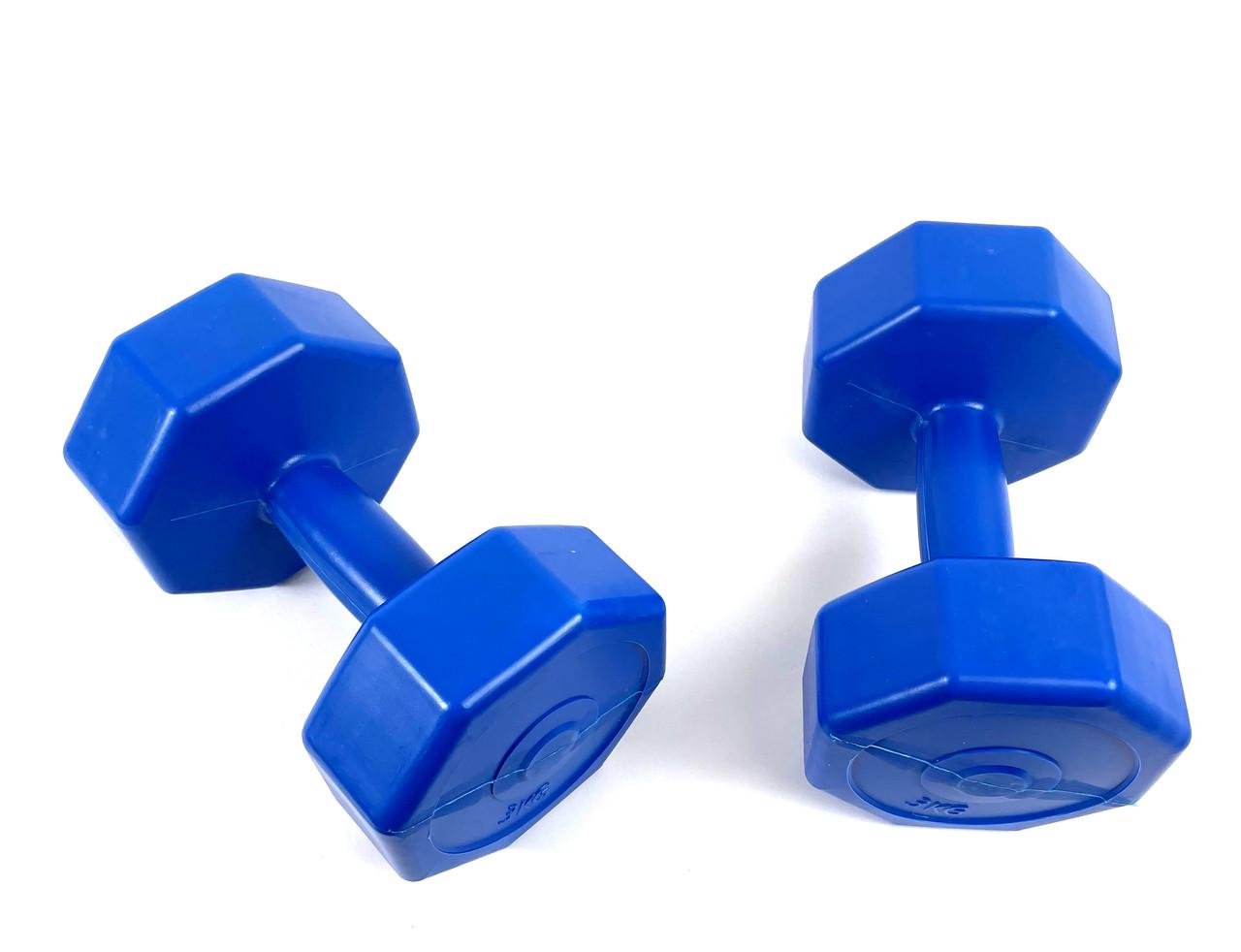 Гантели для фитнеса композитные NEO-SPORT 3 кг 2 шт. (2643392050) - фото 2