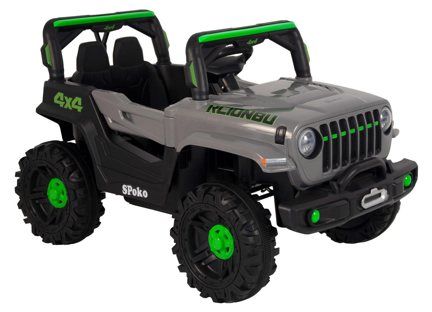 Електромобіль дитячий Spoko QD-V80 Сірий (4446)