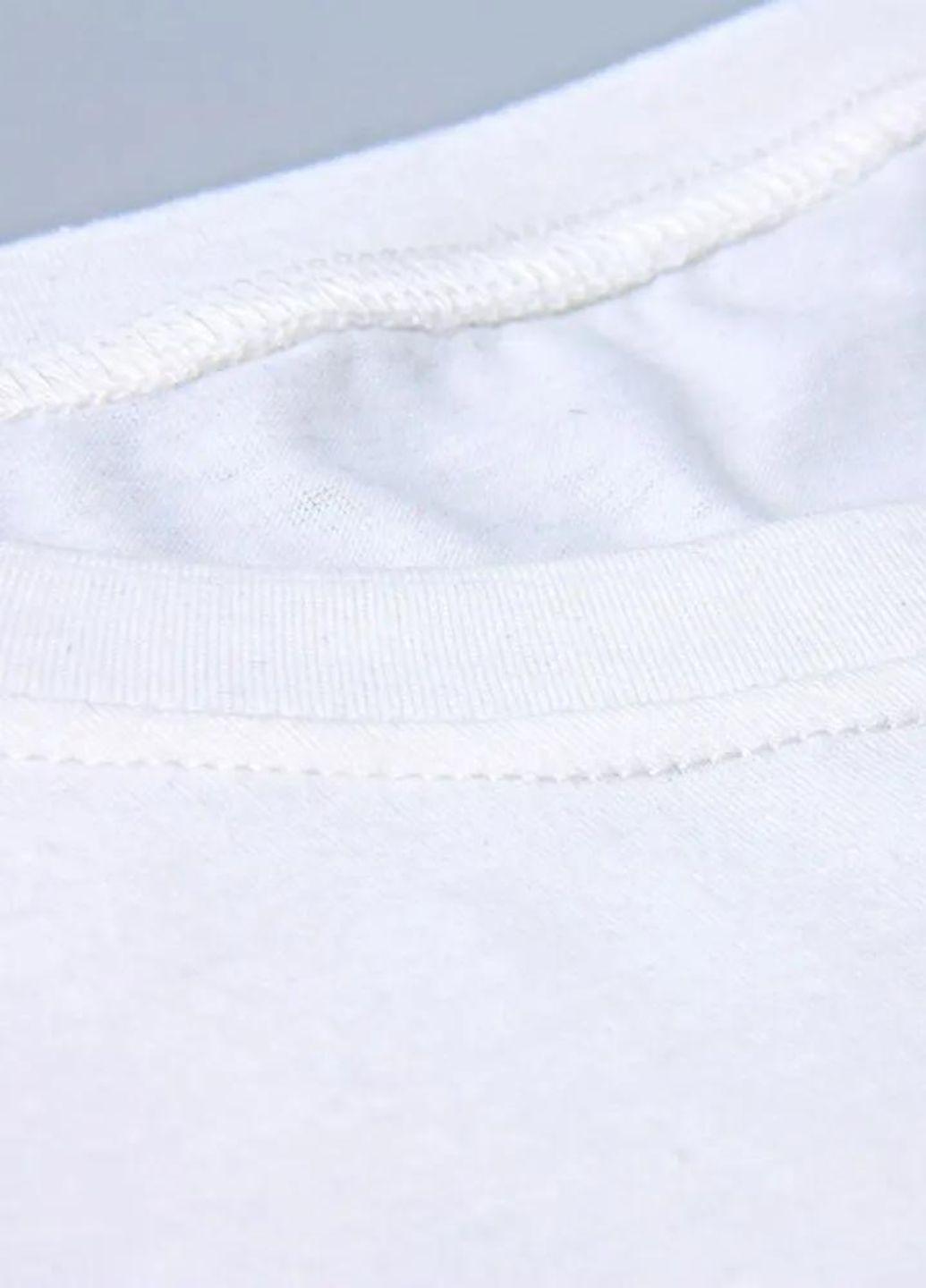 Футболка жіноча з малюнком 13036 L Білий (46) - фото 3