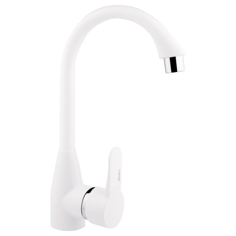 Смеситель для кухни Brinex 35W 007 BRIN35W007 Белый (79666)