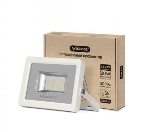 Прожектор Videx Premium 20 W 5000 K 12-24 V White (32446) - фото 2