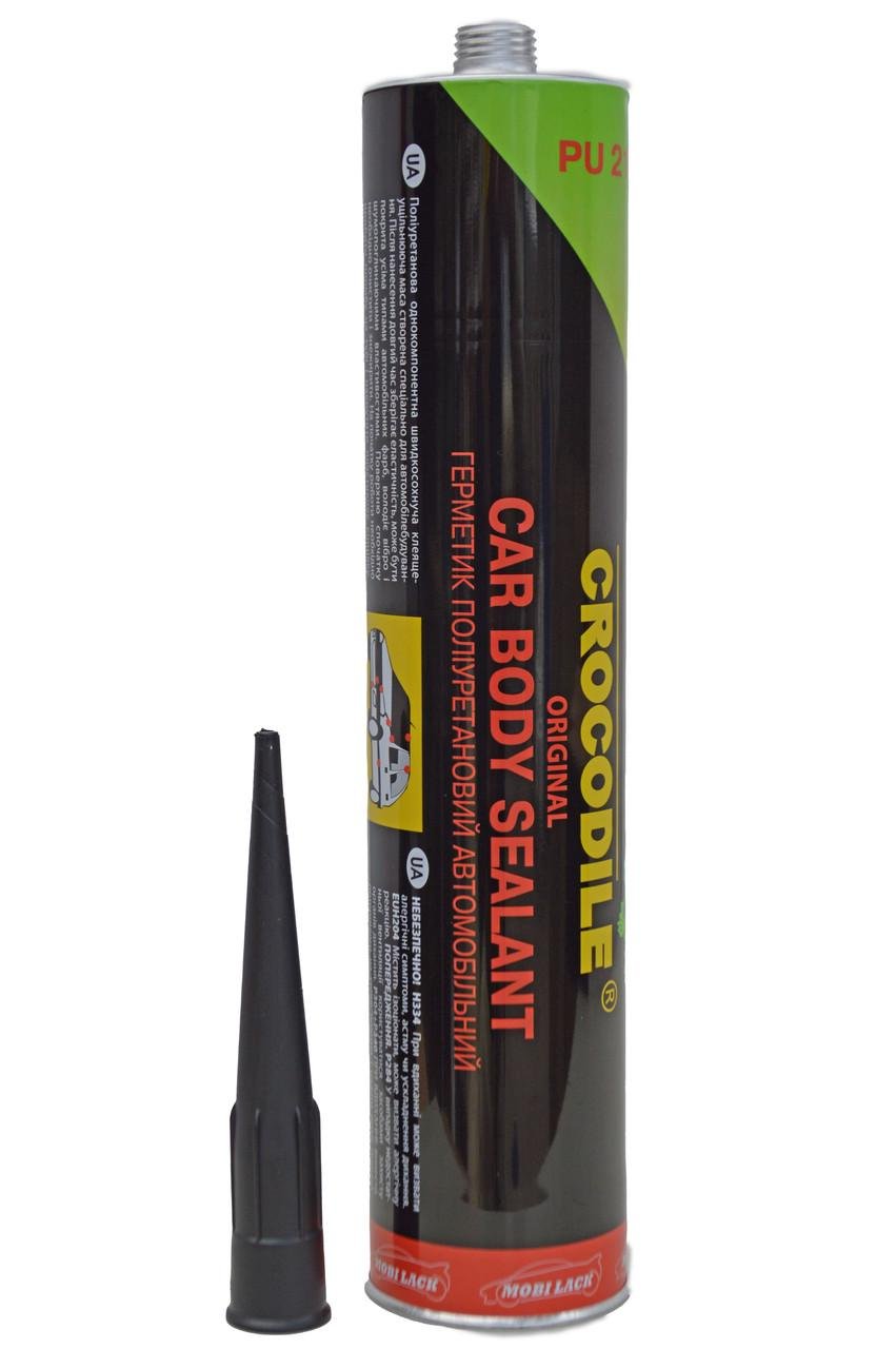 Герметик кузовний для швів CROCODILE 310 г Чорний (PU 210 FC) - фото 3 Герметик кузовний для швів CROCODILE 310 г Чорний (PU 210 FC) - фото 3
