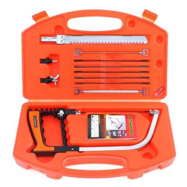 Универсальный набор Platinum Saw 12в1 ручная отрезная пила с разными полотнами в пластиковом кейсе (1440582792)