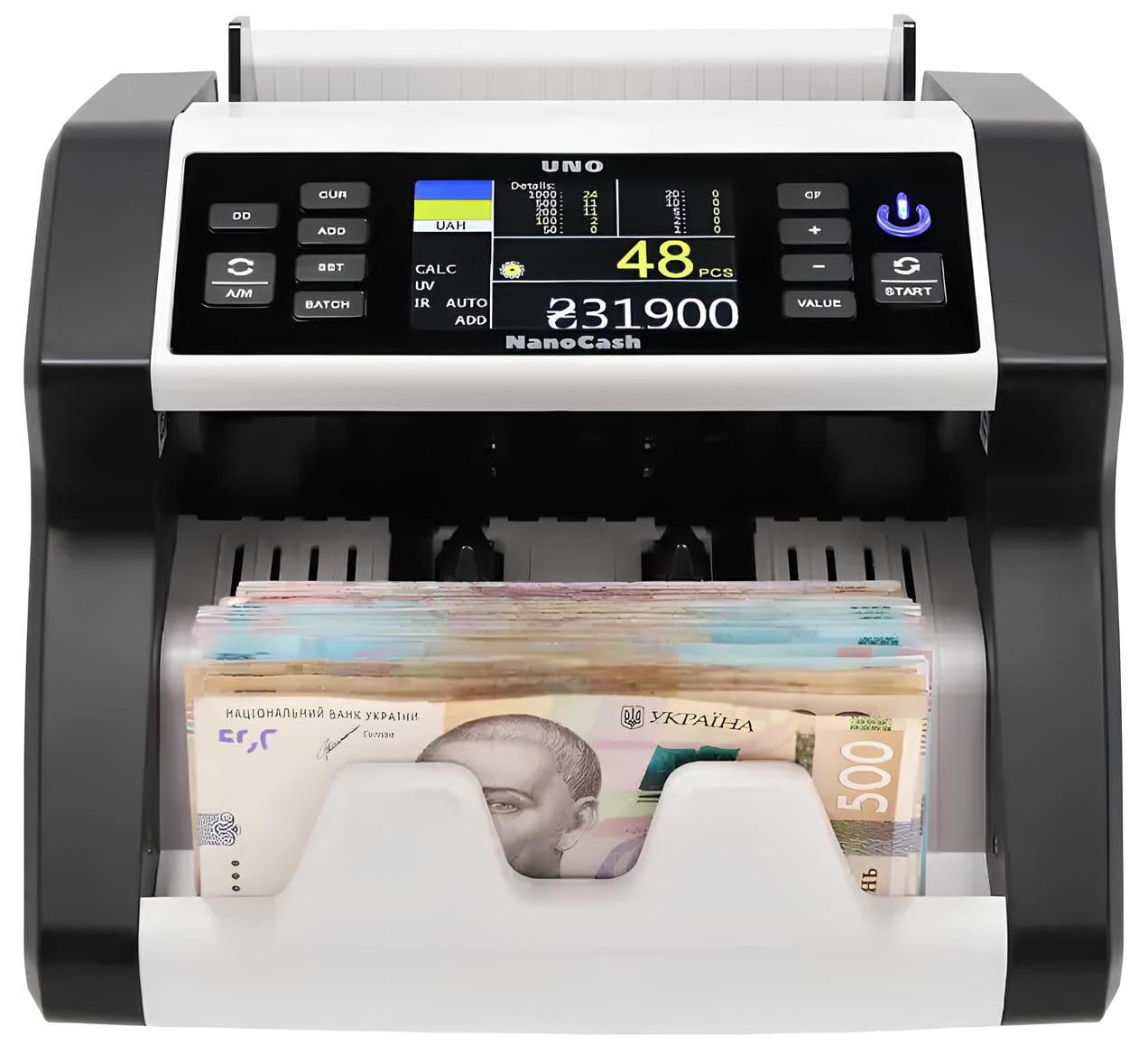 Лічильник банкнот NanoCash UNO