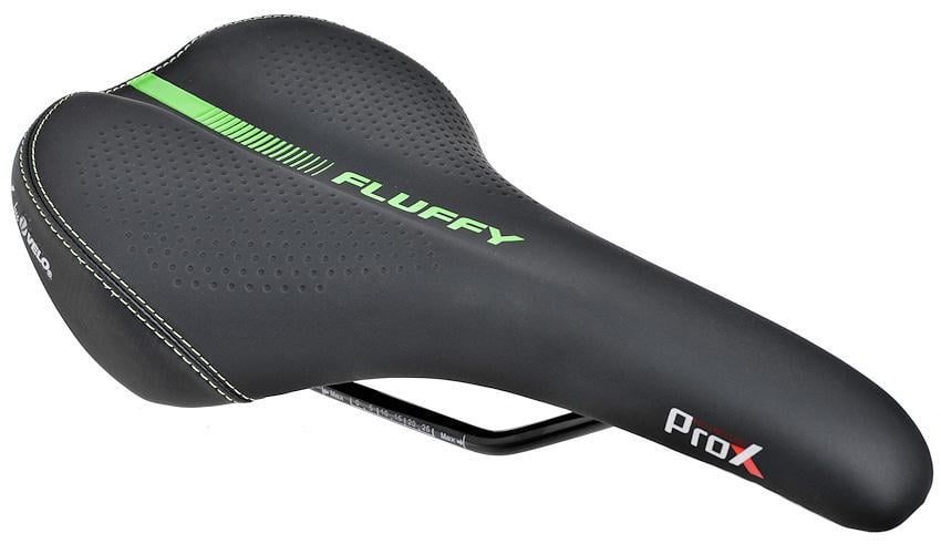Седло ProX VL-3530 Fluffy Черно-зеленый (C-SI-0227)