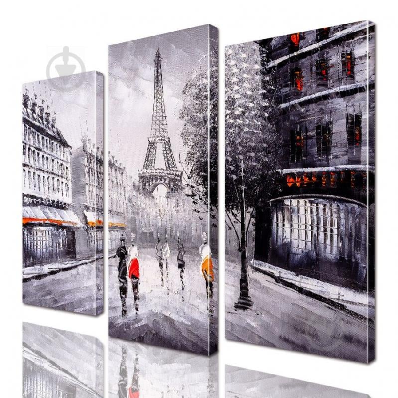 Модульная картина Париж ADG0225 размер 95 х 120 см