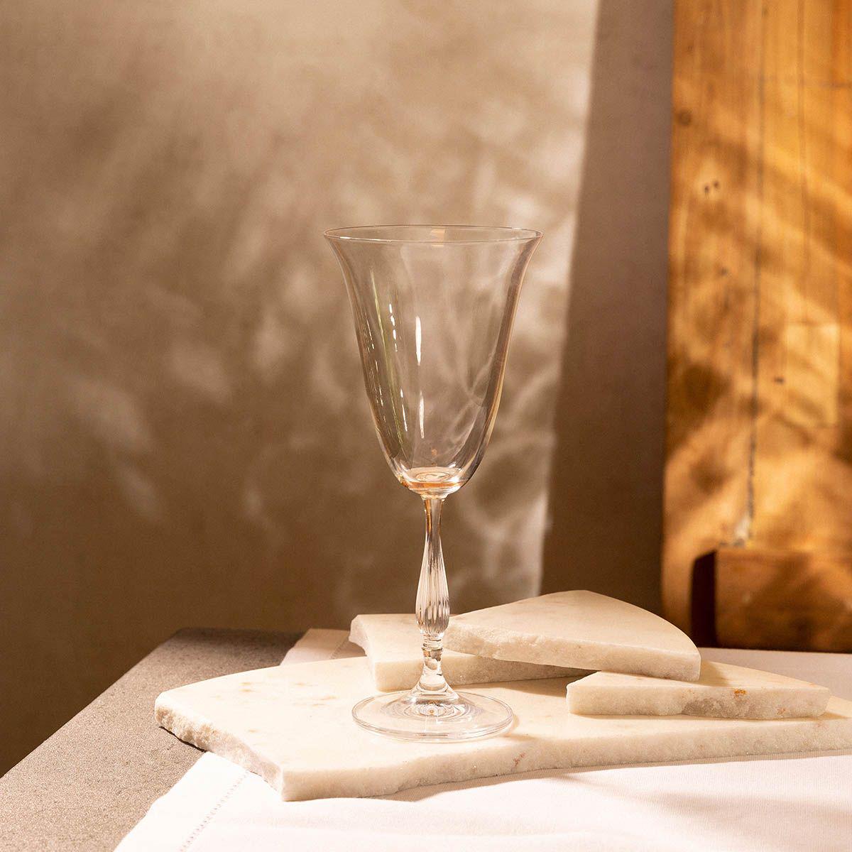 Набор бокалов для вина Homla CRISTAL 350 мл 4 шт Прозрачный (164051) - фото 3 Набор бокалов для вина Homla CRISTAL 350 мл 4 шт Прозрачный (164051) - фото 3