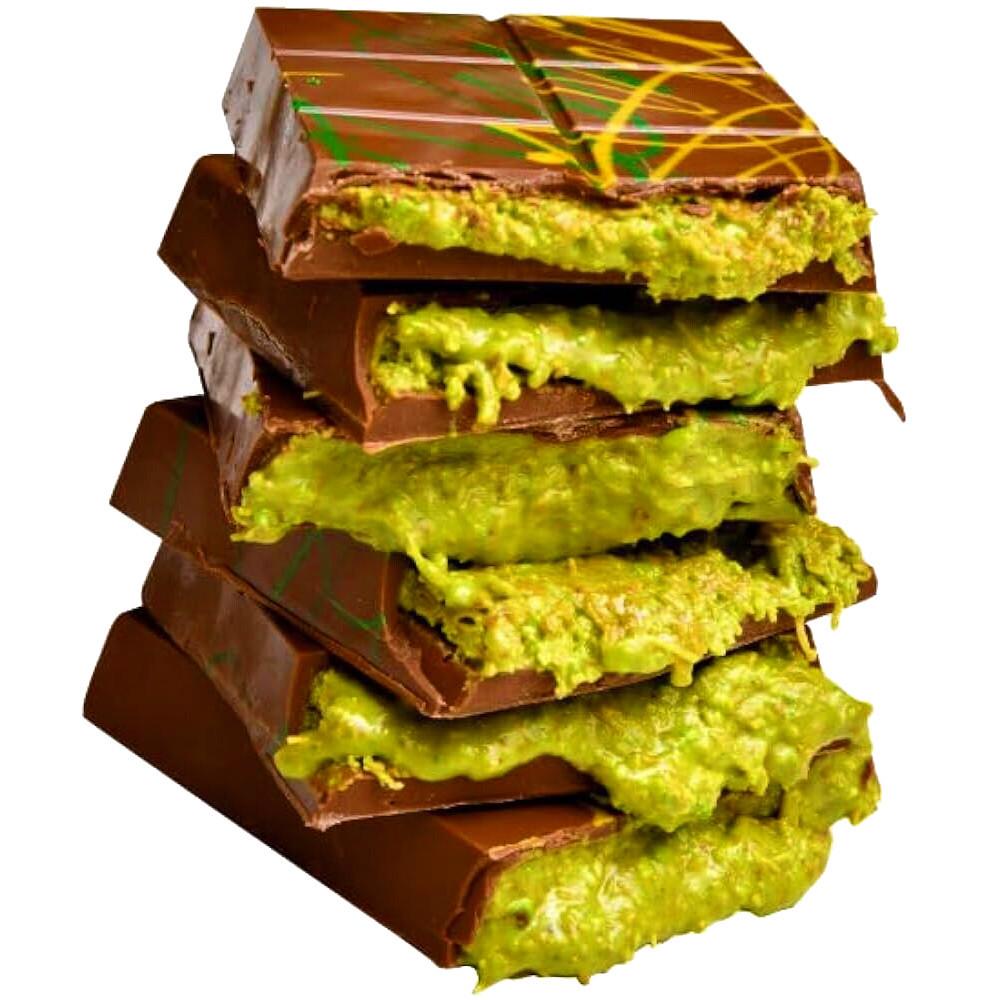 Шоколад дубайський Fix з пастою та кадаїфі з фісташками 200 г (2453087571) - фото 3 Шоколад дубайський Fix з пастою та кадаїфі з фісташками 200 г (2453087571) - фото 3