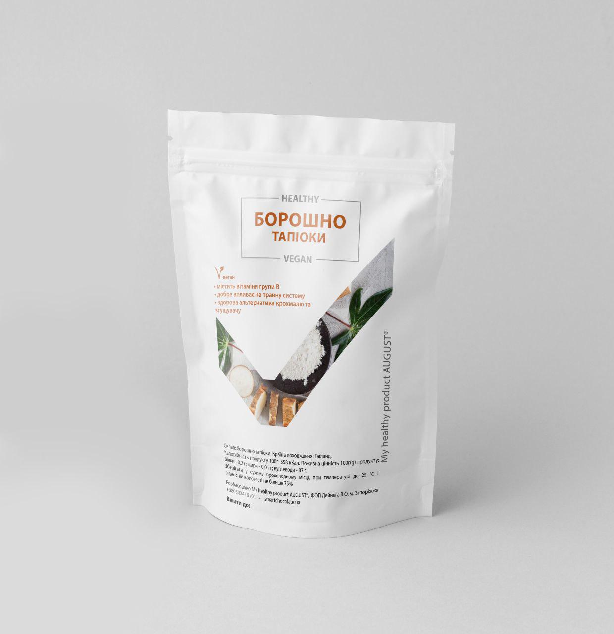 Борошно тапіоки My healthy product August 900 г Борошно тапіоки My healthy product August 900 г