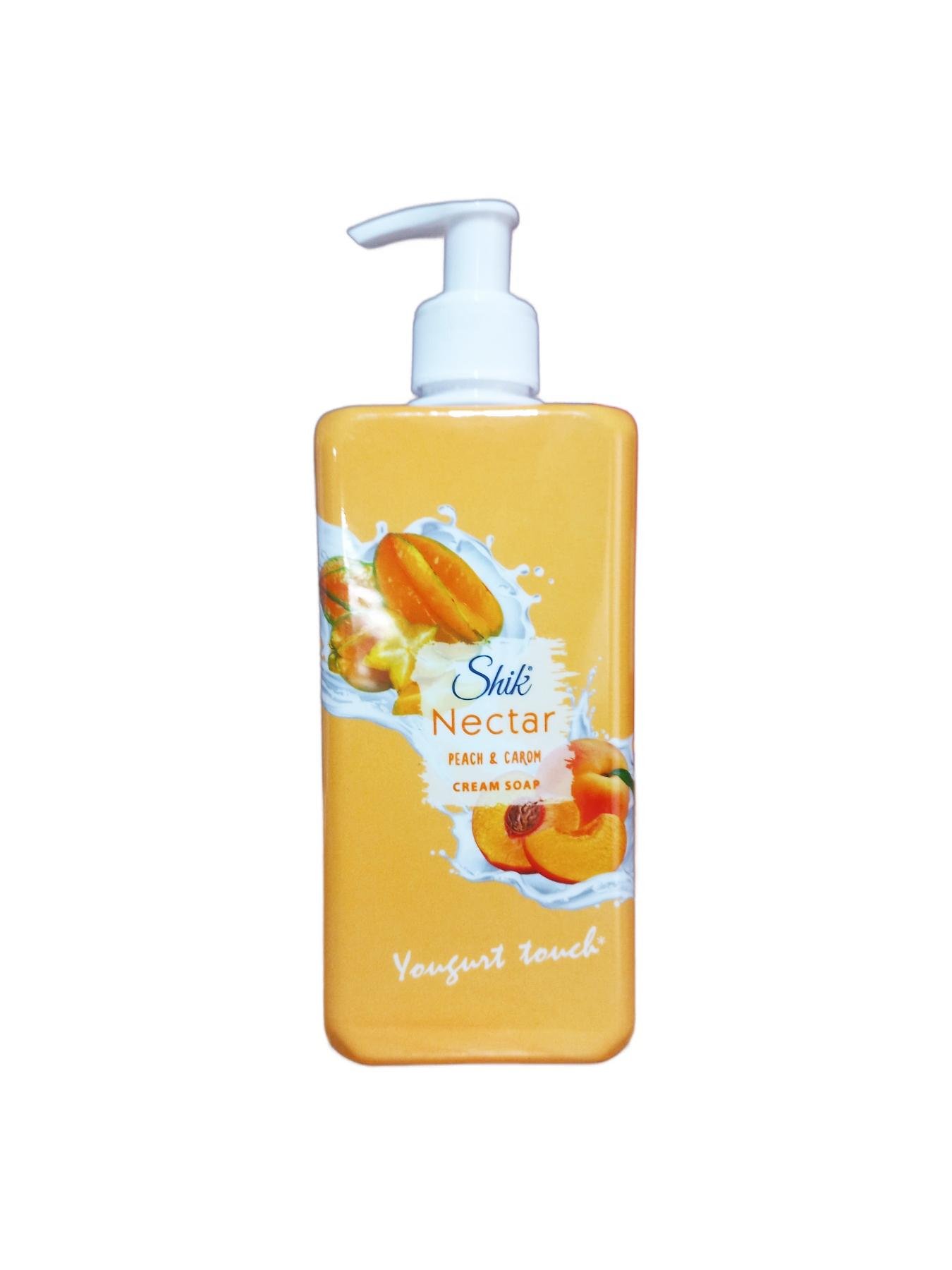 Крем-мыло жидкое Shik Nectar Персик и карамболь 450 г (125691)