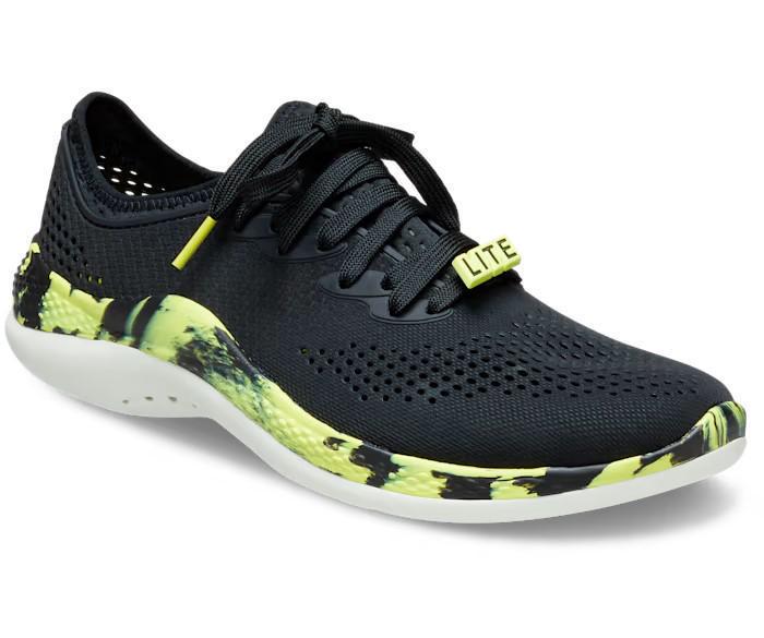 Кроссовки Crocs LiteRide 360 Marbled Pacer р. M7/W9/EUR 39-40 Black/Citrus (10306039) - фото 6