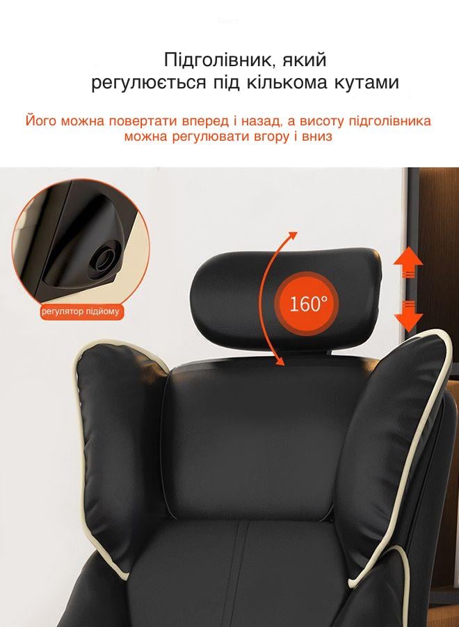 Кресло геймерское Fregat Grand Чорний (OC11123BL) - фото 2