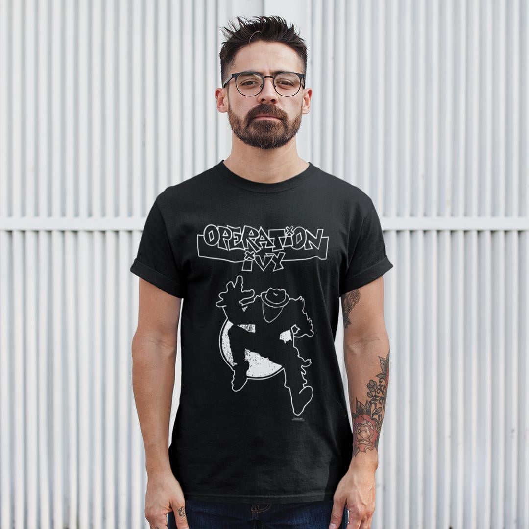 Футболка унисекс Operation Ivy Logo 3XL Черный (0000015603)