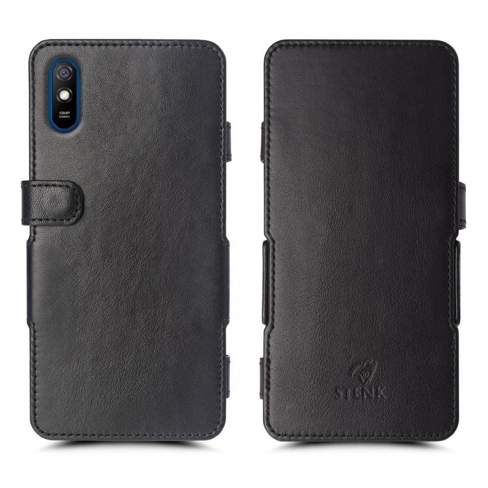 Чехол книжка Stenk Prime для Xiaomi Redmi 9A Черный (68755)