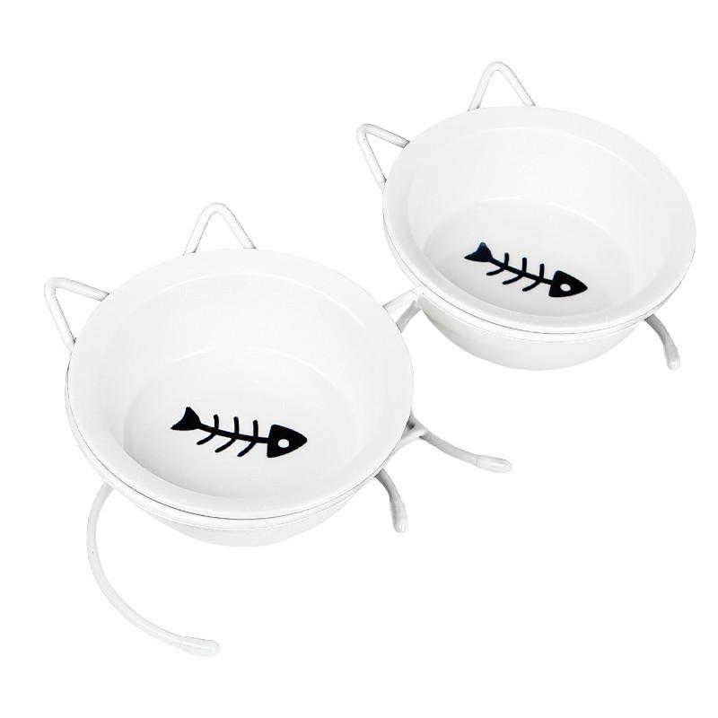 Миска для кошек Taotaopets 196606-2 cat White (1834613423)