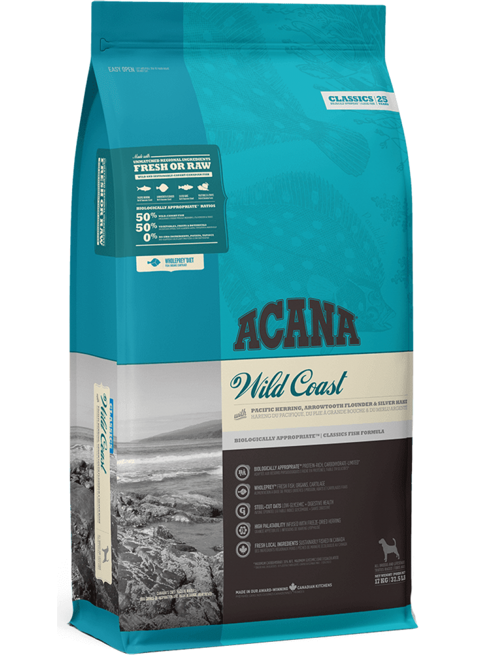 Корм беззерновий Acana Wild Coast для собак всіх
порід 17 кг - фото 1 Корм беззерновий Acana Wild Coast для собак всіх
порід 17 кг - фото 1