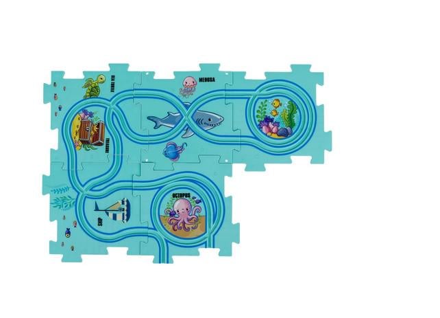 Коврик игрушечный автомобильный 25 эл. Коврик игрушечный автомобильный 25 эл.