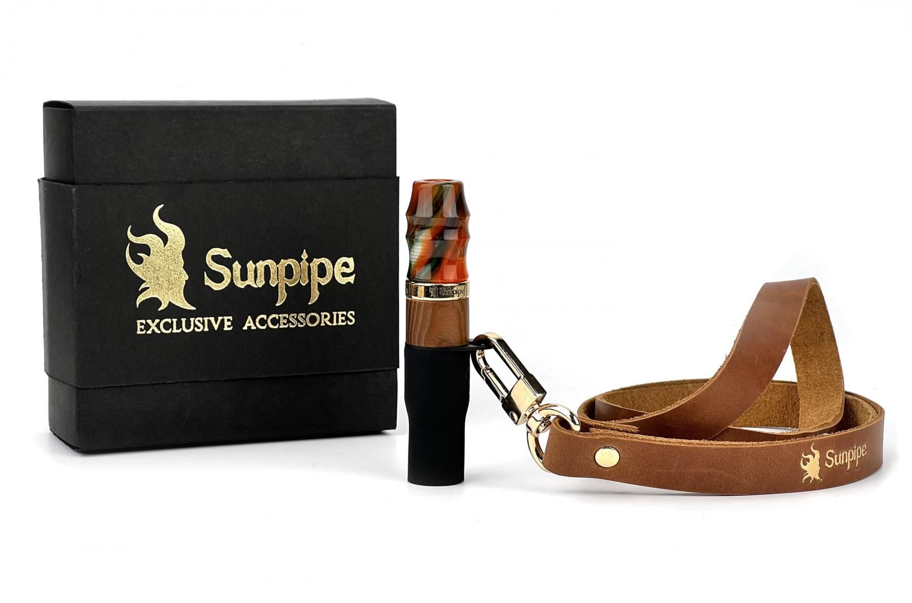 Мундштук персональний Sunpipe Premium Leather Brown (SP213 )
