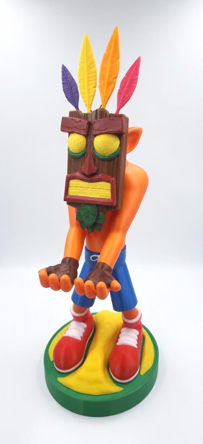 Подставка для геймпада Crash Bandicoot с маской универсальная (0194)