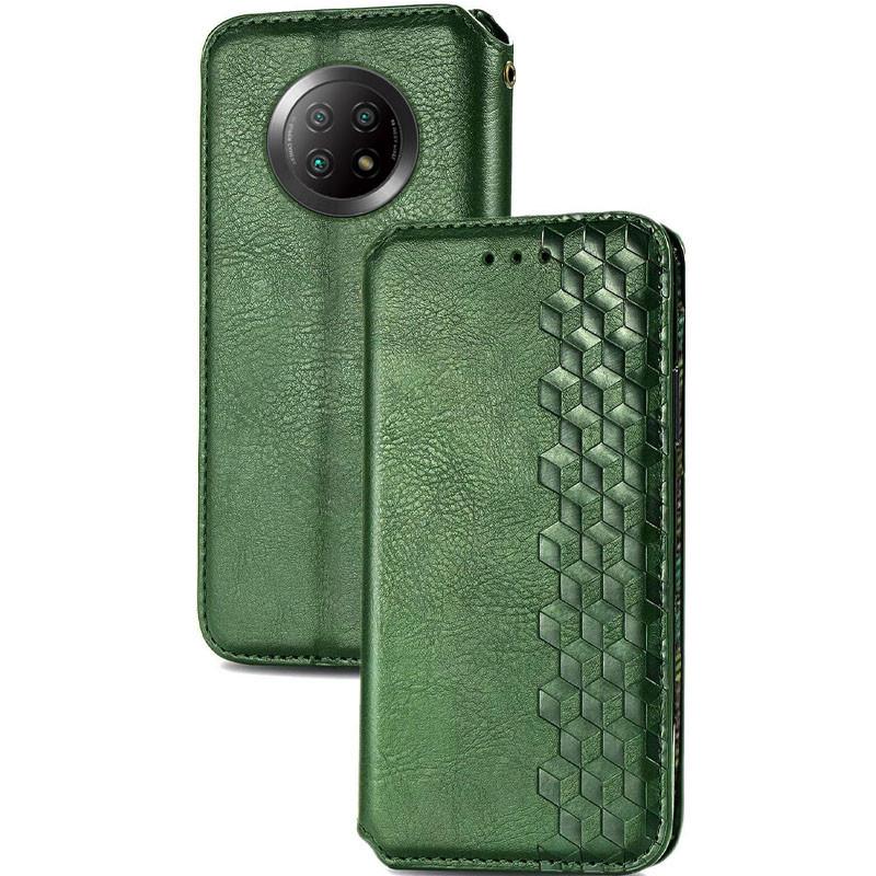 Чехол-книжка кожаный GETMAN Cubic (PU) для Xiaomi Redmi Note 9T Зеленый (117159831) - фото 2 Чехол-книжка кожаный GETMAN Cubic (PU) для Xiaomi Redmi Note 9T Зеленый (117159831) - фото 2